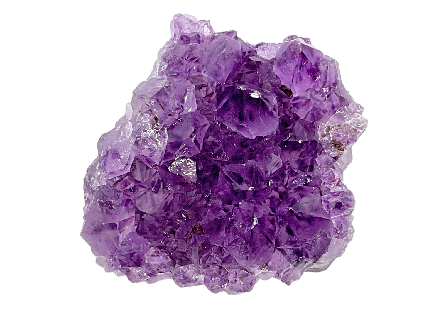 Amethyst Kristall Stufe I Edelstein I 358 gr. I 65x65 mm I Uruguay Purple Project I Unikat 1589