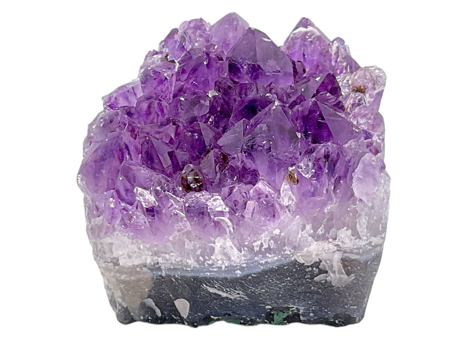 Amethyst Kristall Stufe I Edelstein I 358 gr. I 65x65 mm I Uruguay Purple Project I Unikat 1589