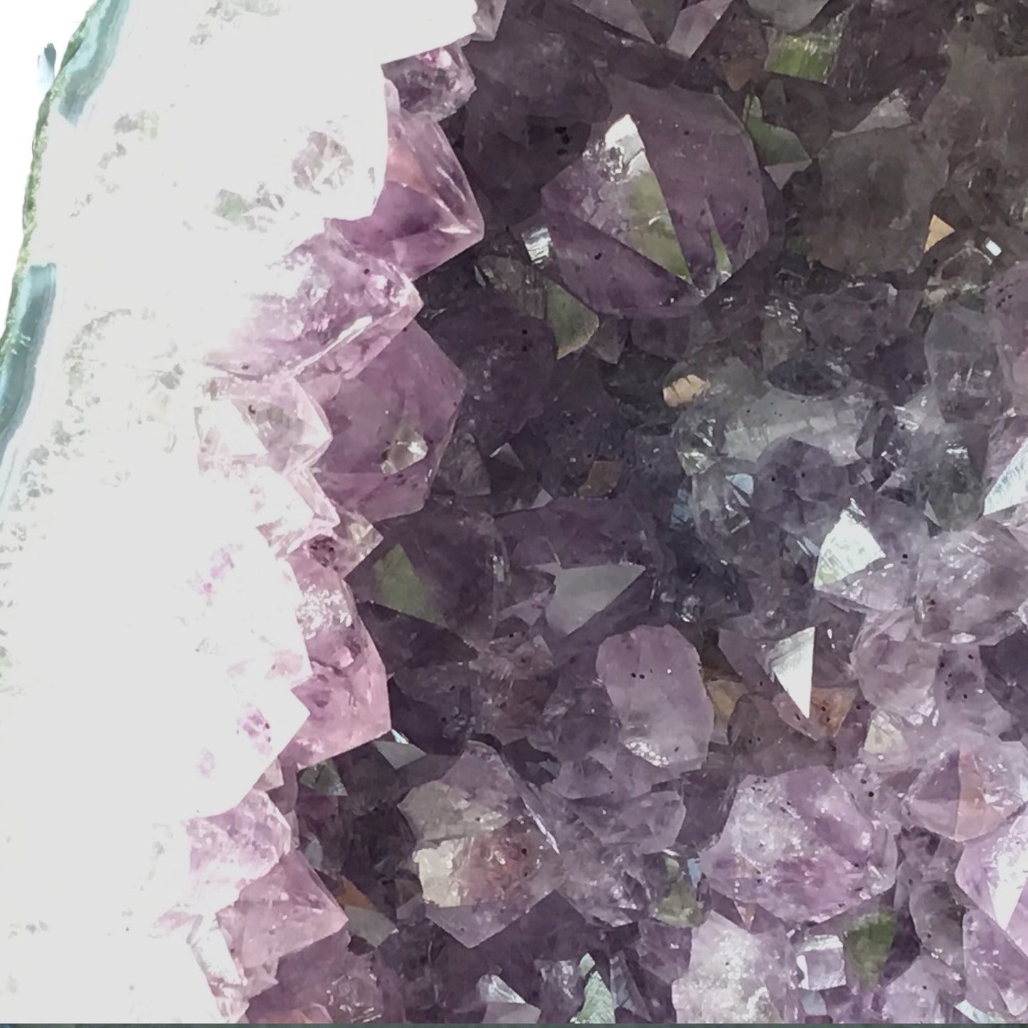 Amethyst Druse mit phantastischen Kristallen I 5,10 KG I 18x12x22cm I Blickfang I Unikat 1471 I Brasilien