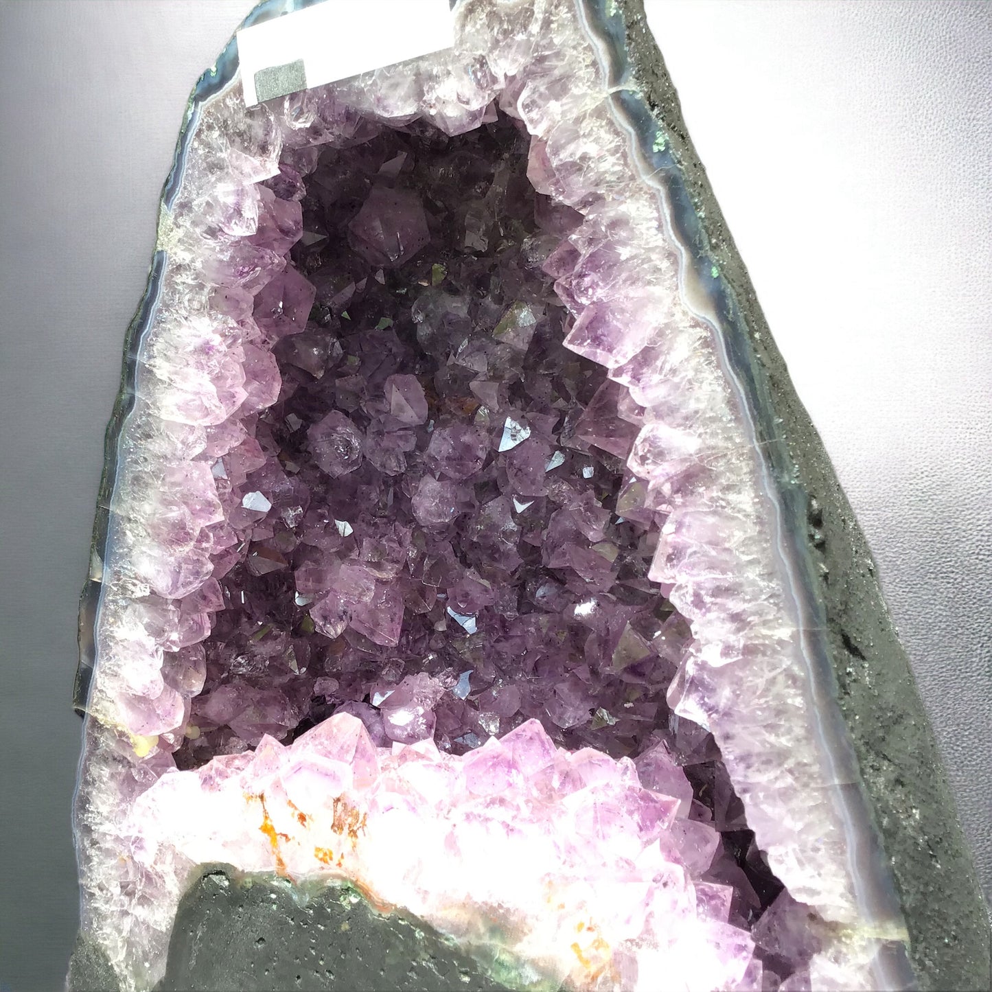 Amethyst Druse mit phantastischen Kristallen I 5,10 KG I 18x12x22cm I Blickfang I Unikat 1471 I Brasilien