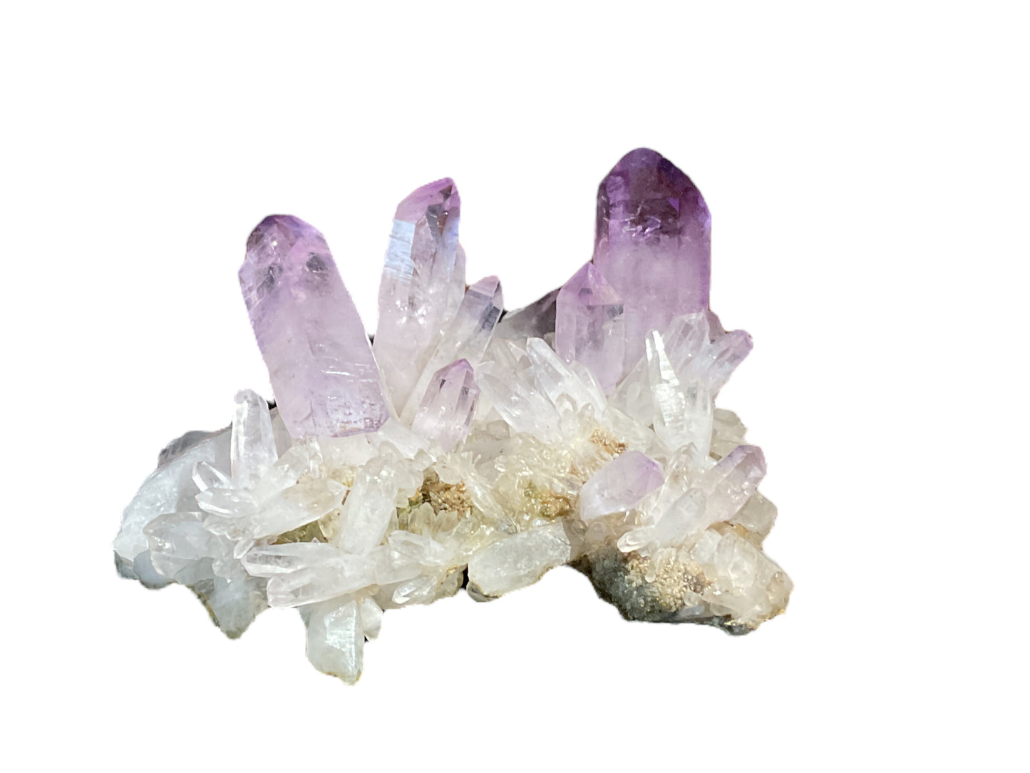 Amethyst Kristall mit phantastischen Spitzen I 83,5gr. I 7,5x7x4cm I Sammlerstück I Unikat S3000 I Marokko