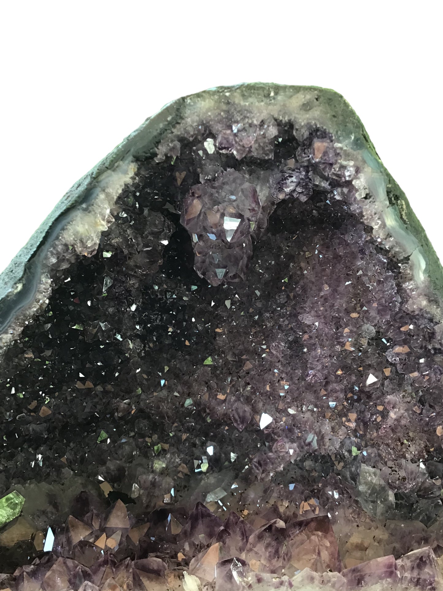 Amethyst Druse mit phantastischen Kristallen I 5,85 KG I 24x14x19 cm I Blickfang I Unikat 1475 I Brasilien