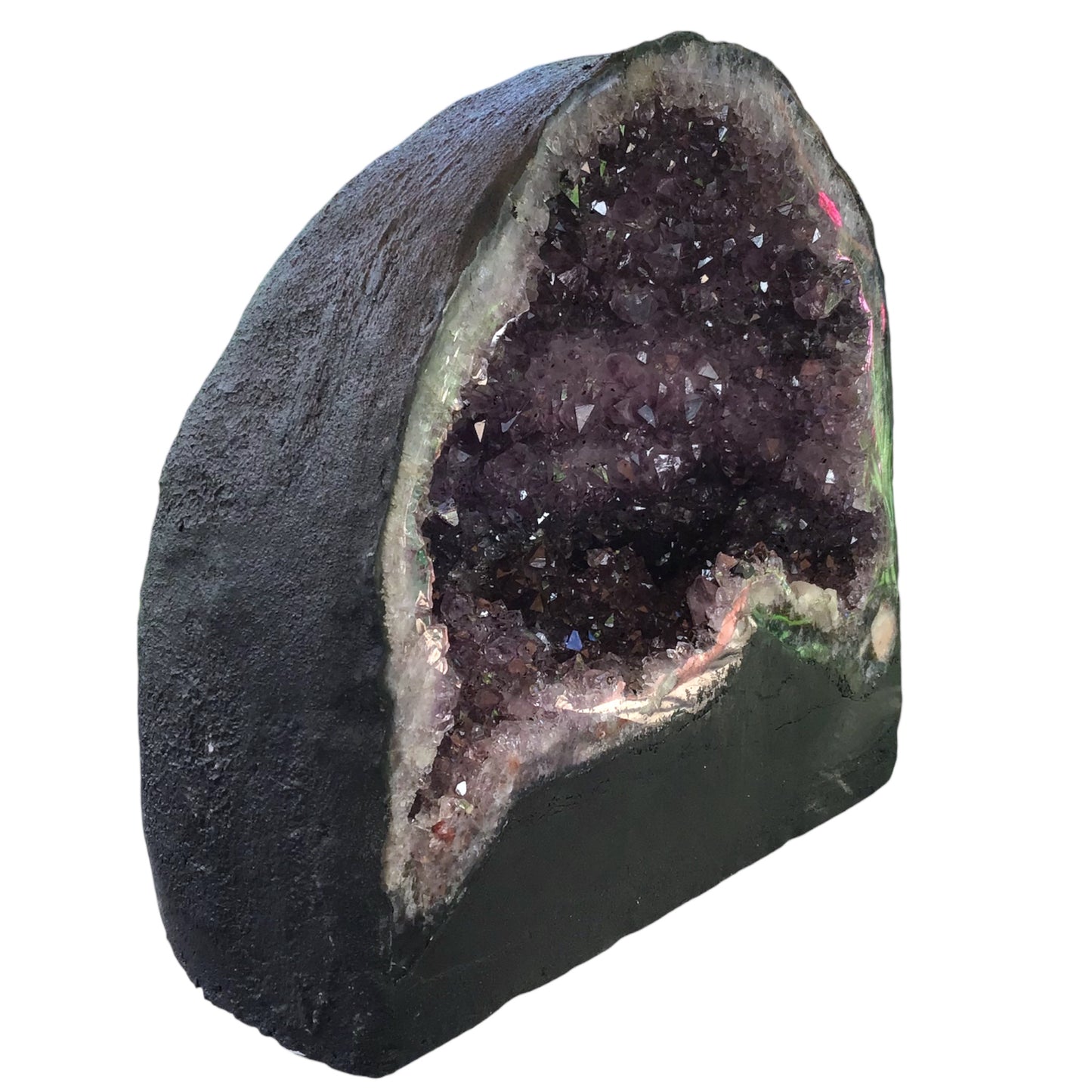 Amethyst Druse mit phantastischen Kristallen I 6,05 KG I 20x13x20cm I Blickfang I Unikat 1481 I Brasilien