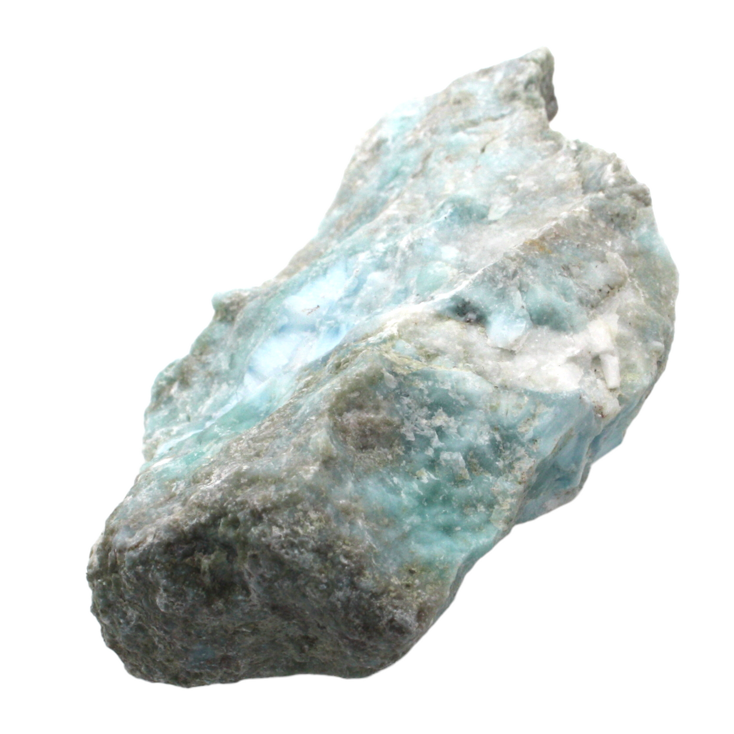 Schöner grosser Larimar Rohstein - Unikat 1423