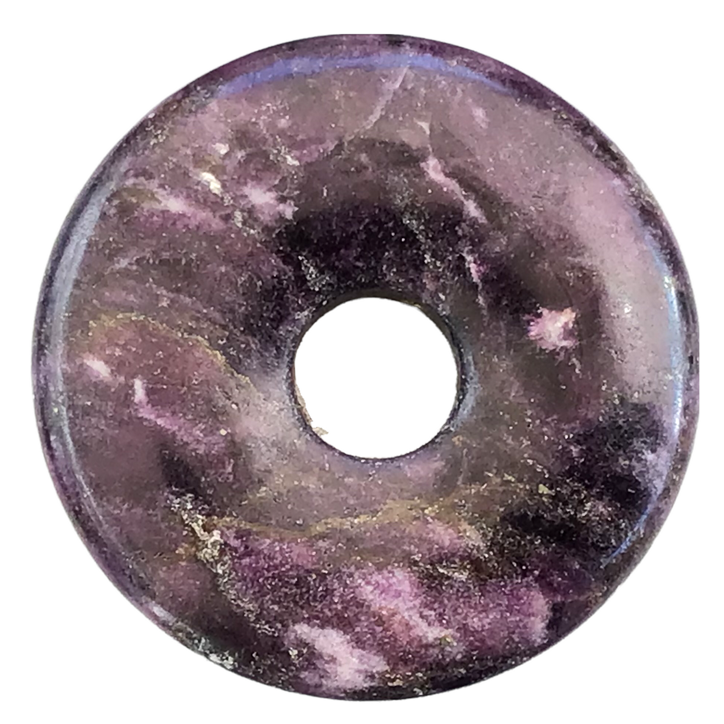 Premium Edelstein-Donut Purple Heart