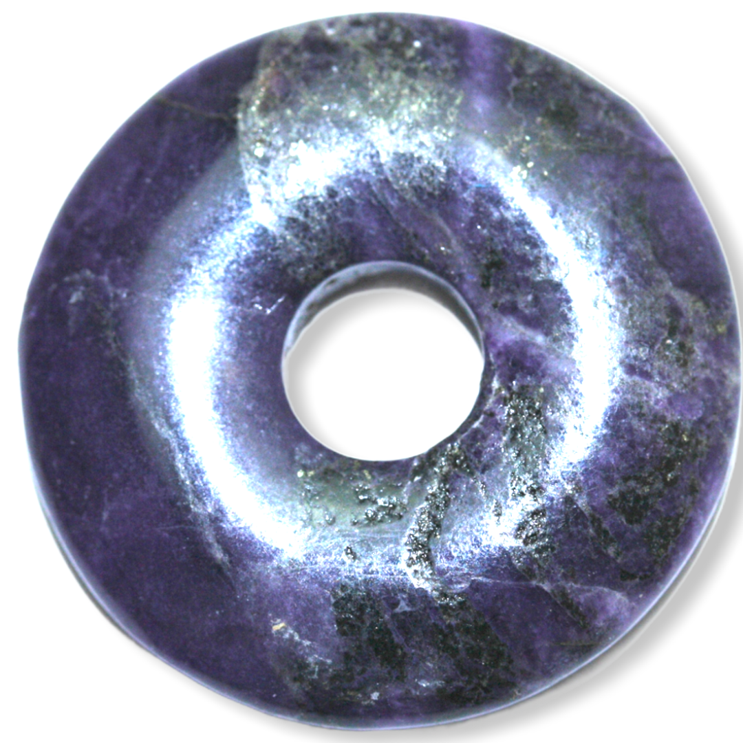 Premium Edelstein-Donut Purple Heart